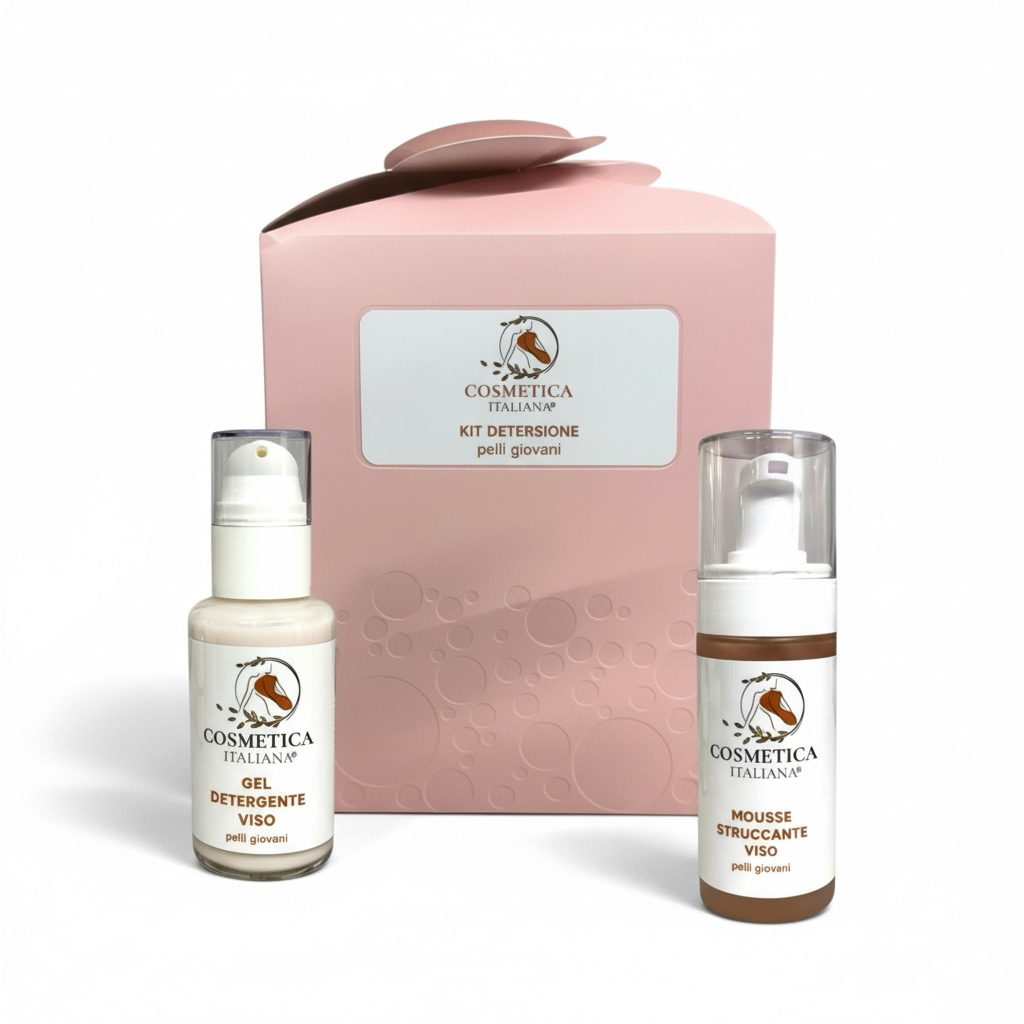 Kit Detersione Pelli Giovani