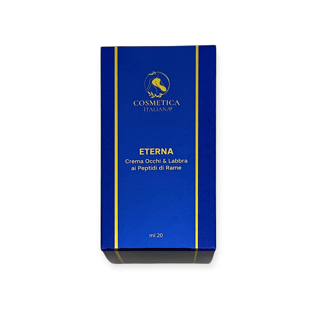 ETERNA – Crema Occhi & Labbra ai Peptidi di Rame | 20 ml