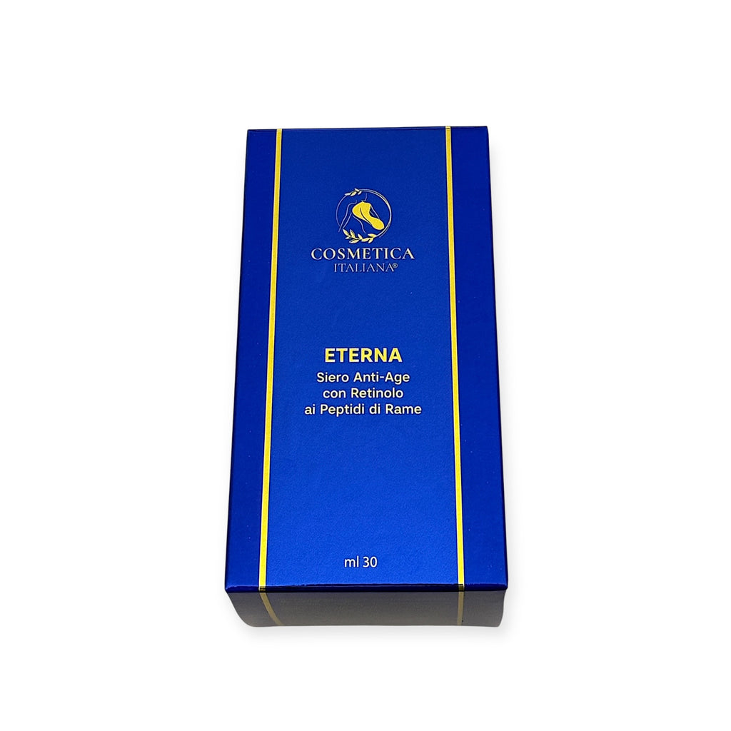 ETERNA – Siero Anti-Age con Retinolo e Peptidi di Rame | 30 ml
