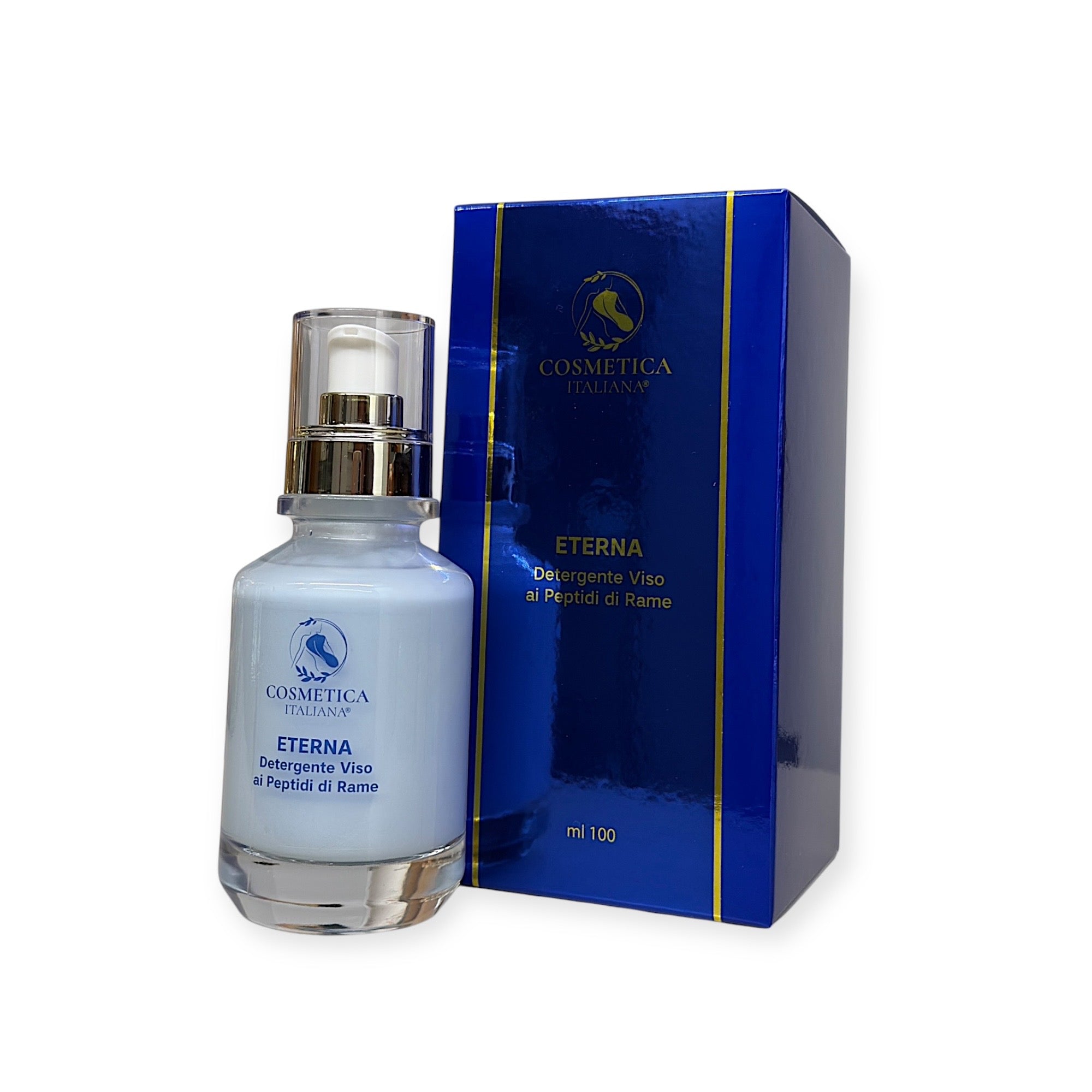 ETERNA – Detergente Viso ai Peptidi di Rame | 100 ml