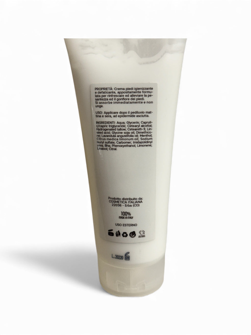 Crema Piedi con Ossido di Zinco