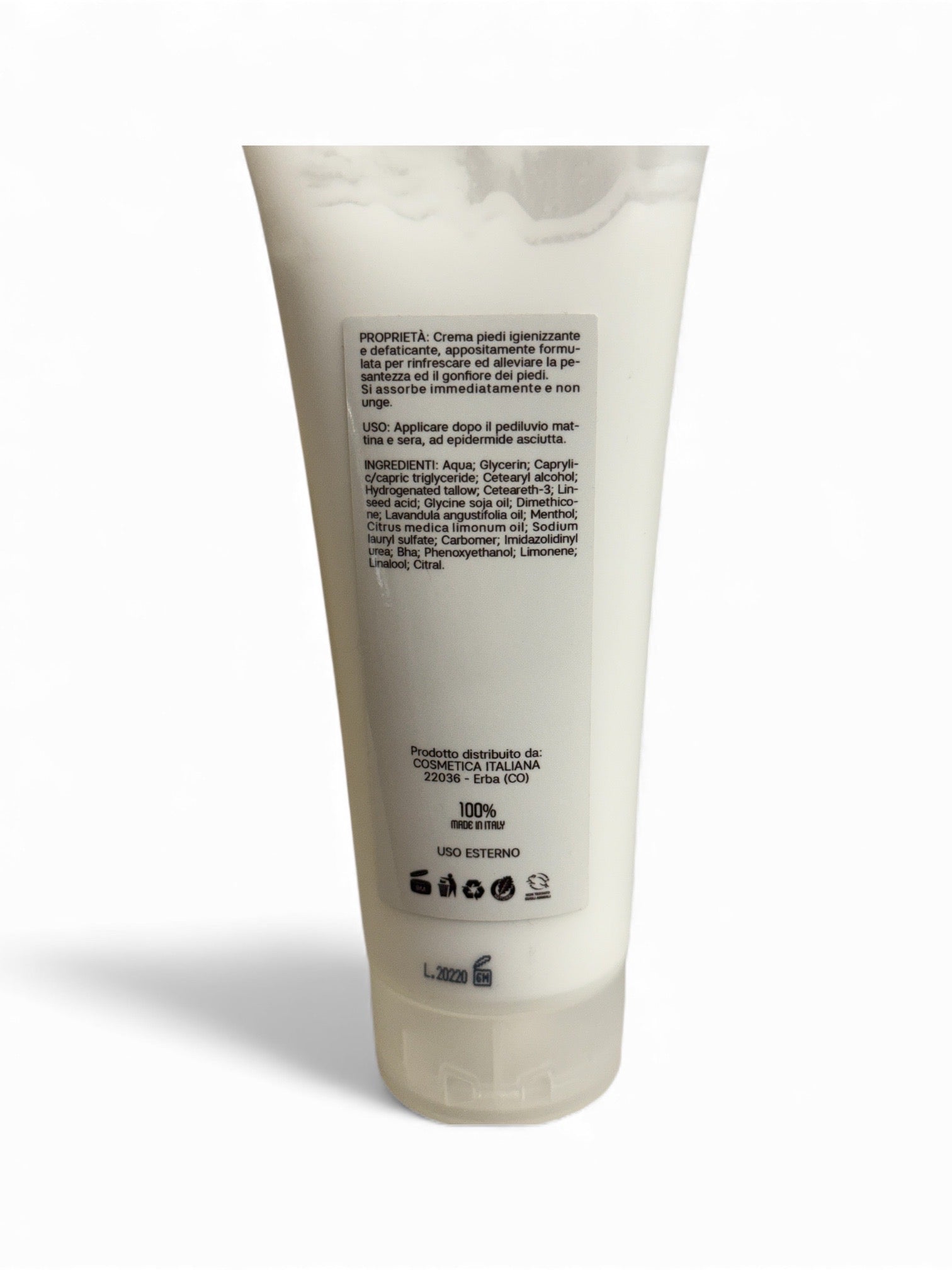 Crema Piedi con Ossido di Zinco