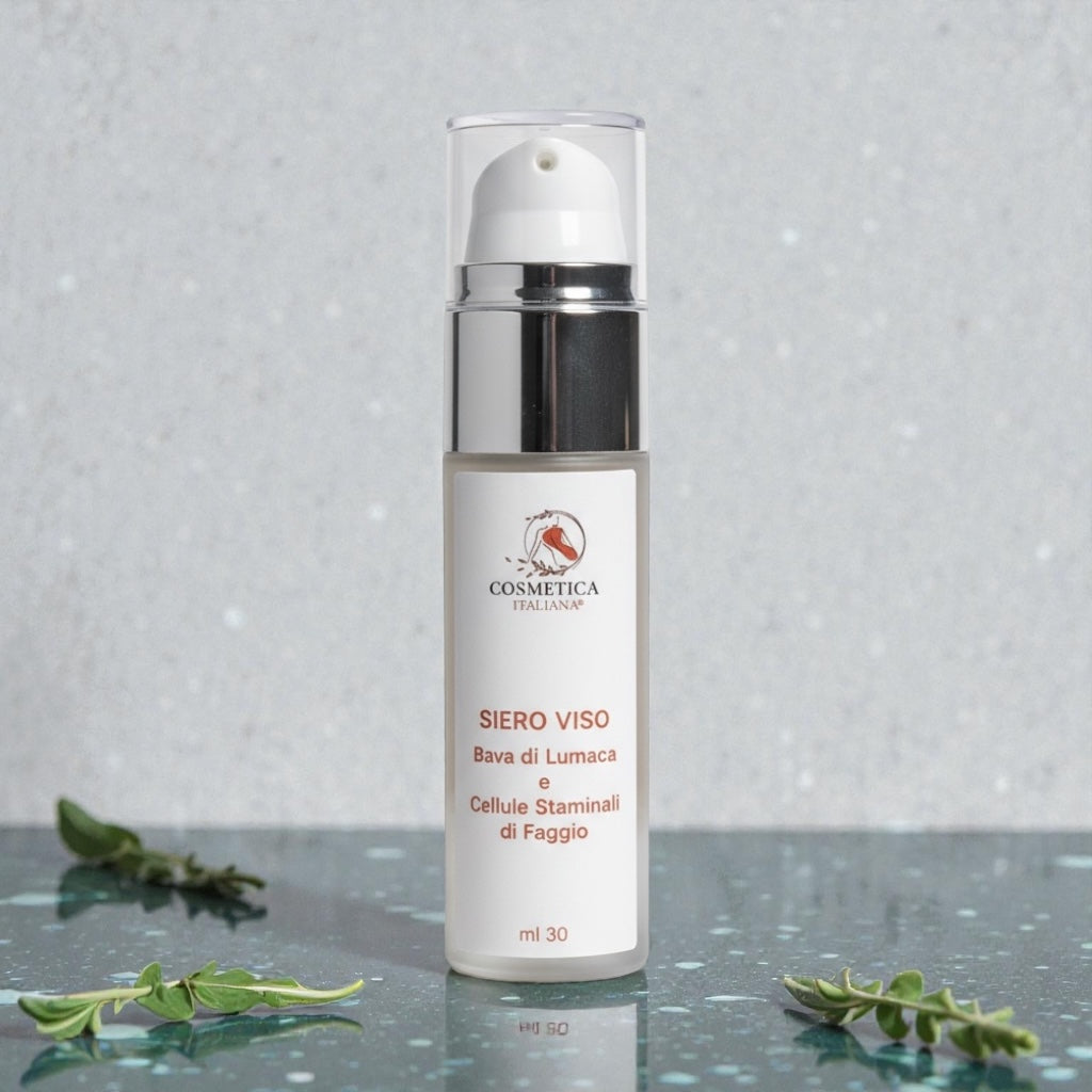 SIERO VISO – Bava di Lumaca e Cellule Staminali di Faggio