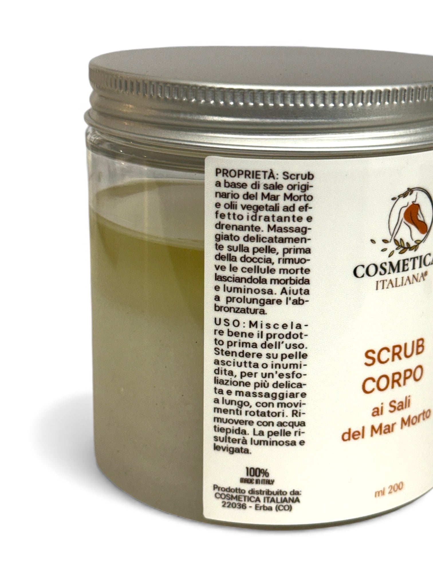 Scrub Corpo ai Sali del Mar Morto (200 ml)
