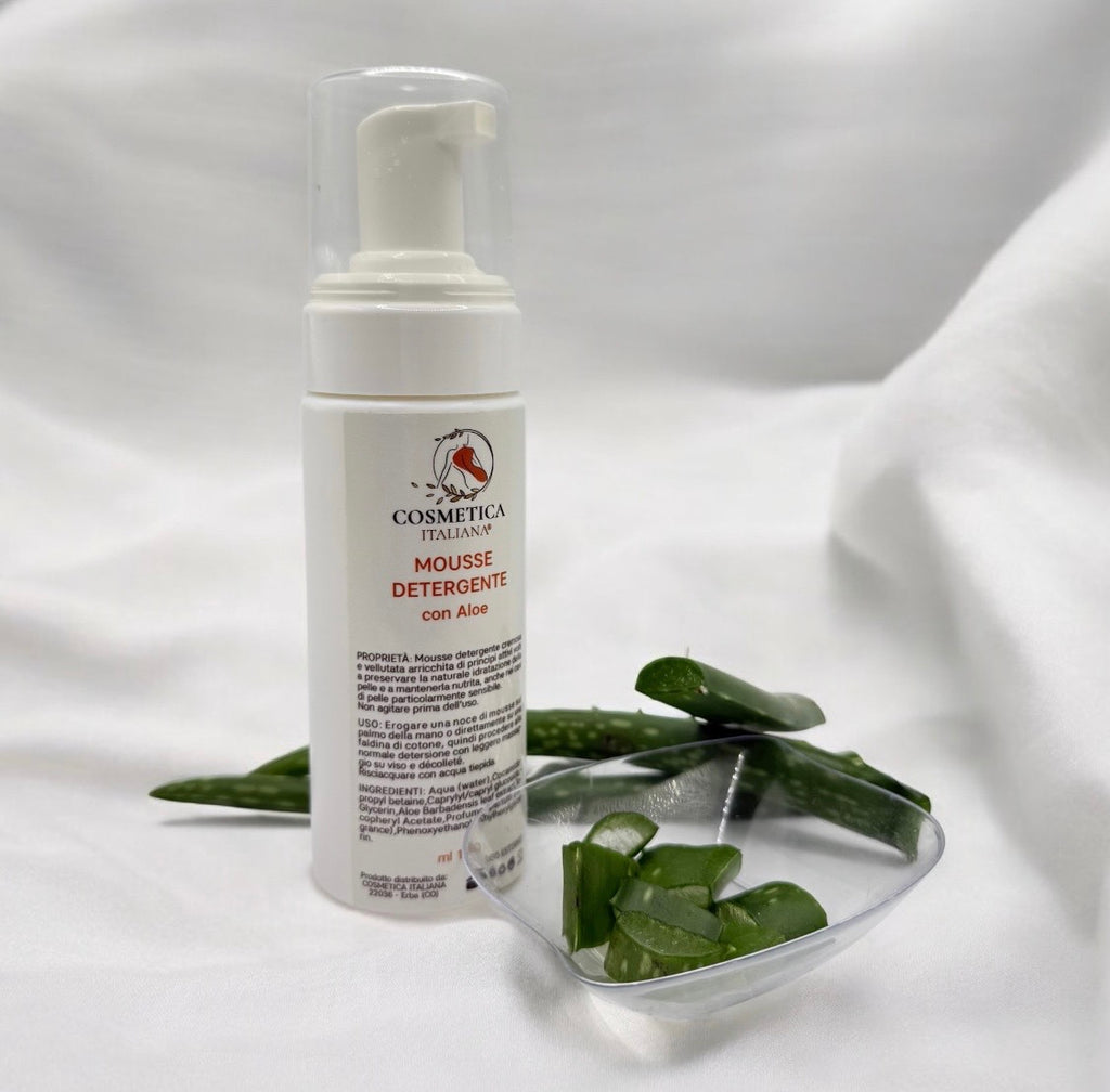 MOUSSE DETERGENTE con Aloe