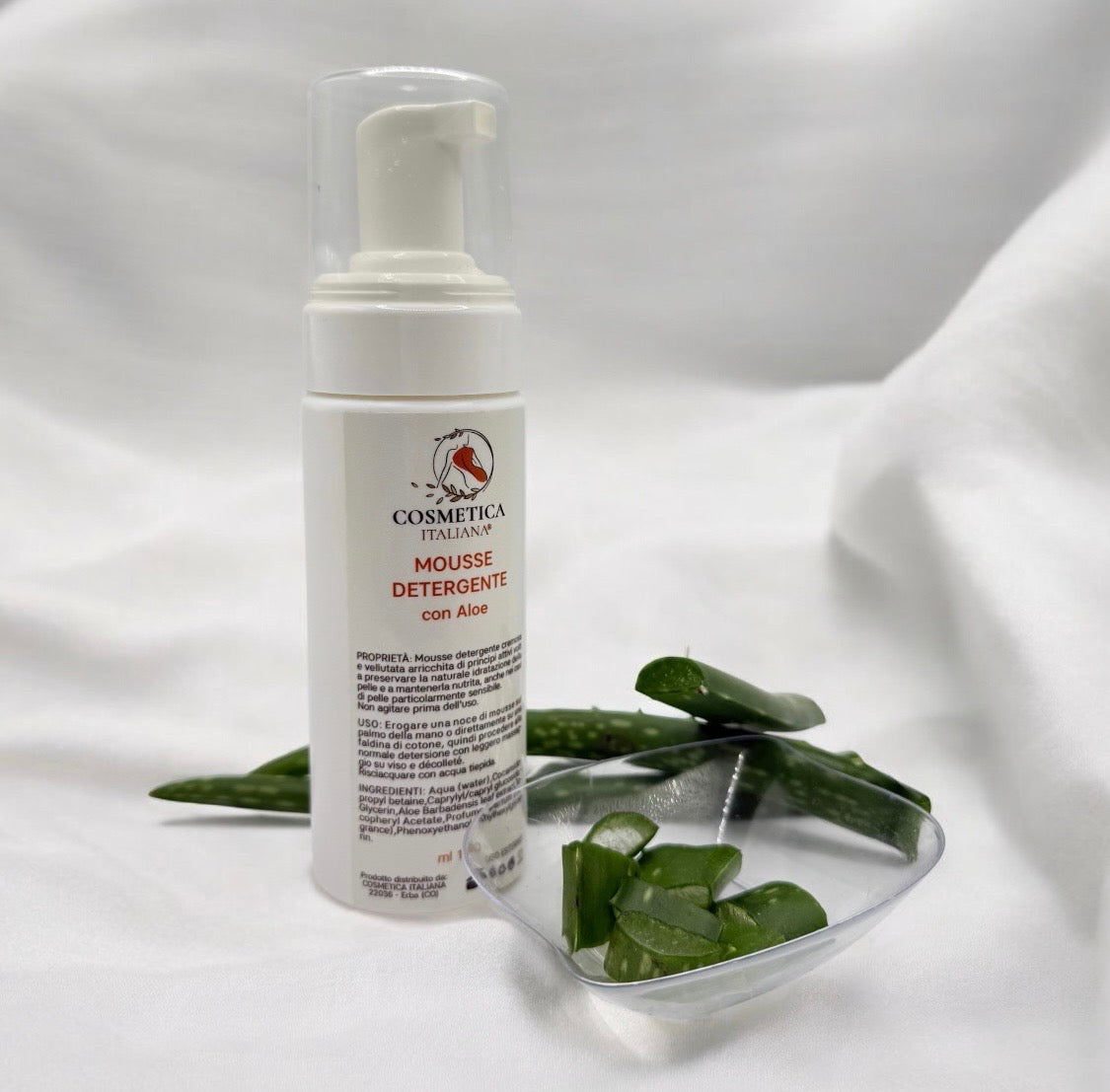 MOUSSE DETERGENTE con Aloe